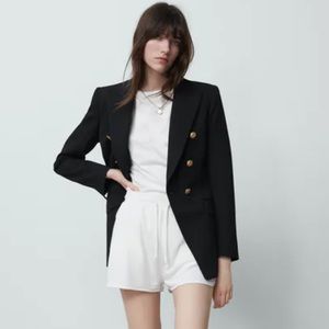 Zara Tailored Double Breasted Blazer